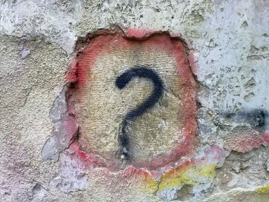 Question Mark Graffiti