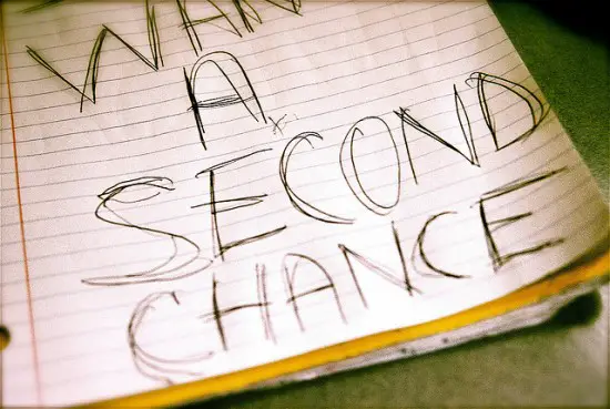Second chances are real
