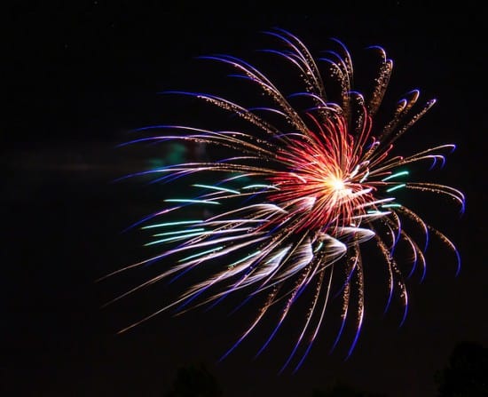 Enjoy the fourth of July fireworks