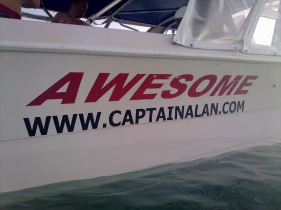 Boat named Awesome