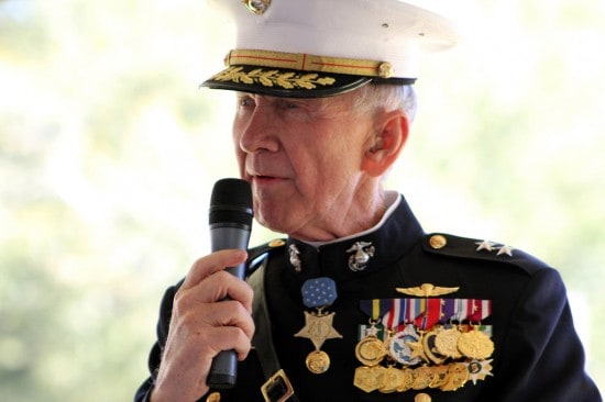 Medal of Honor Recipient Giving Speech
