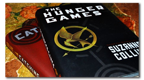 Hunger Games and Catching Fire books