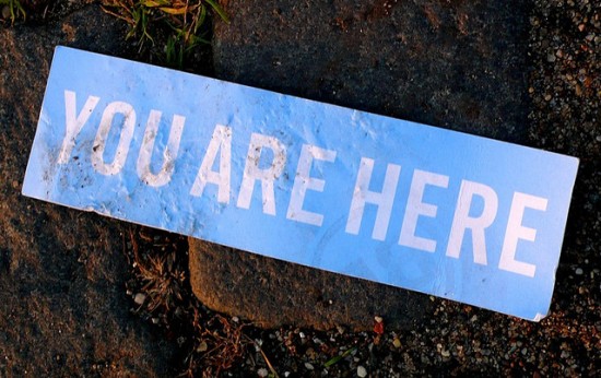You Are Here sign You Are Here sign