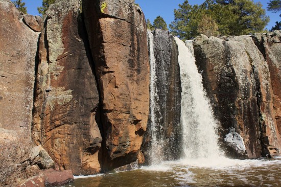 Waterfall at Keyhole Sink