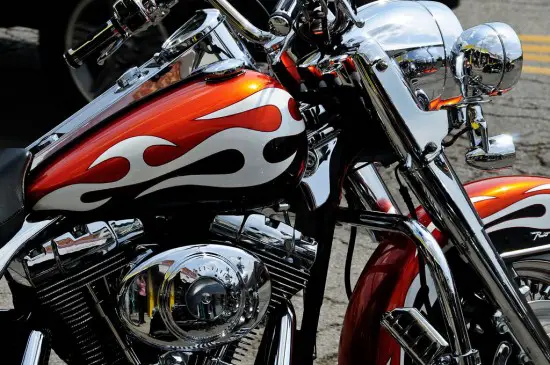 Harley Motorcycle Gas Tank
