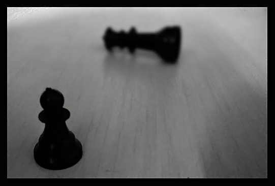 Pawn takes king chess pieces