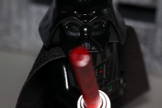 Darth Vader looking scary