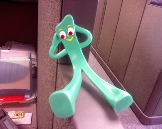 Yup, that Gumby!