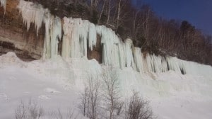 Amazing ice at Trout Bay