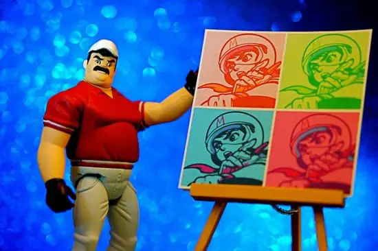 Share your art like Pop's from Speed Racer