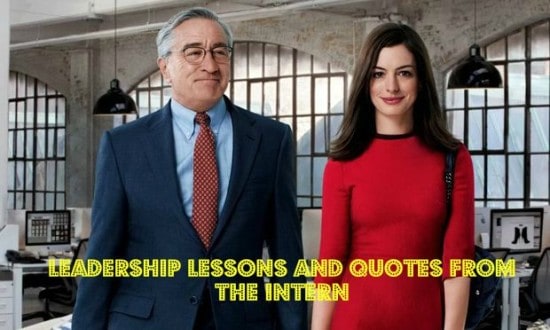 Learn leadership lessons in The Intern