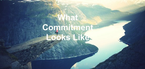 Commitment is hard work - unsplash