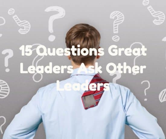 Are you asking other leaders questions?