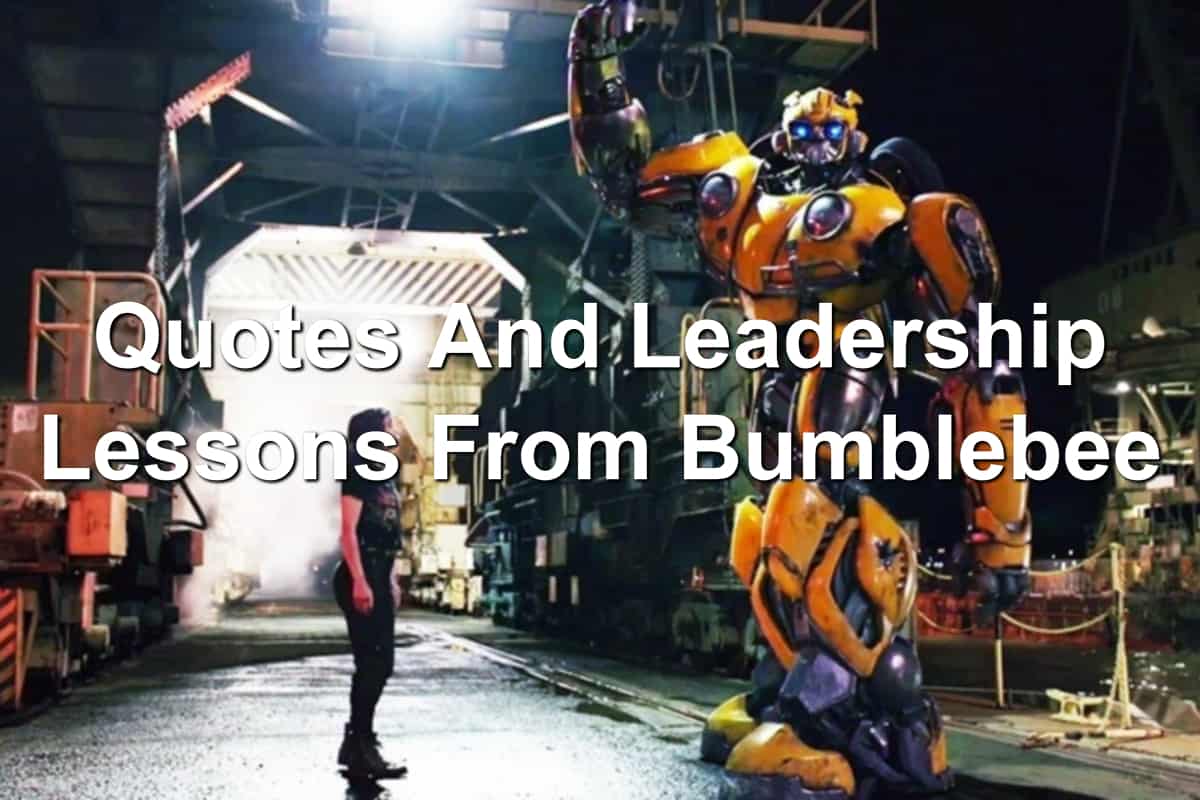 Leadership lessons from Transformers Bumblebee