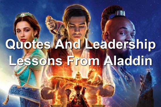 Quotes And Leadership Lessons From Aladdin Joseph Lalonde Quotes And Leadership Lessons From Aladdin Joseph Lalonde