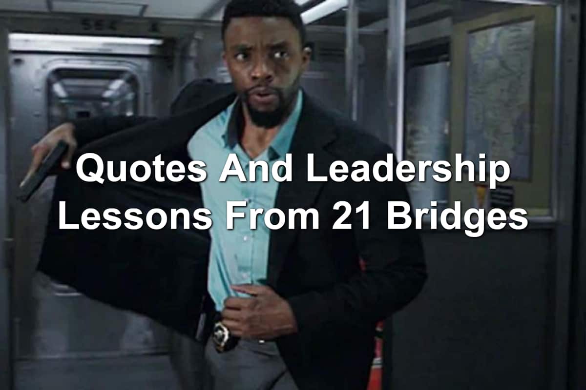 Chadwick Boseman in 21 Bridges