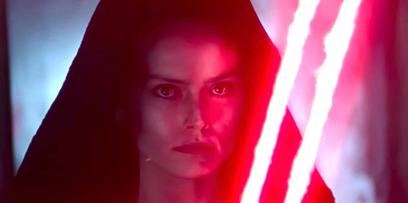 Image of a Dark Rey from The Rise Of Skywalker