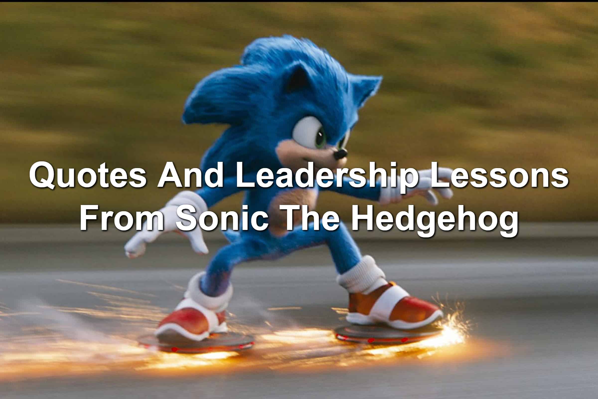 Sonic the Hedgehog live action movie clip with sonic skidding on the street