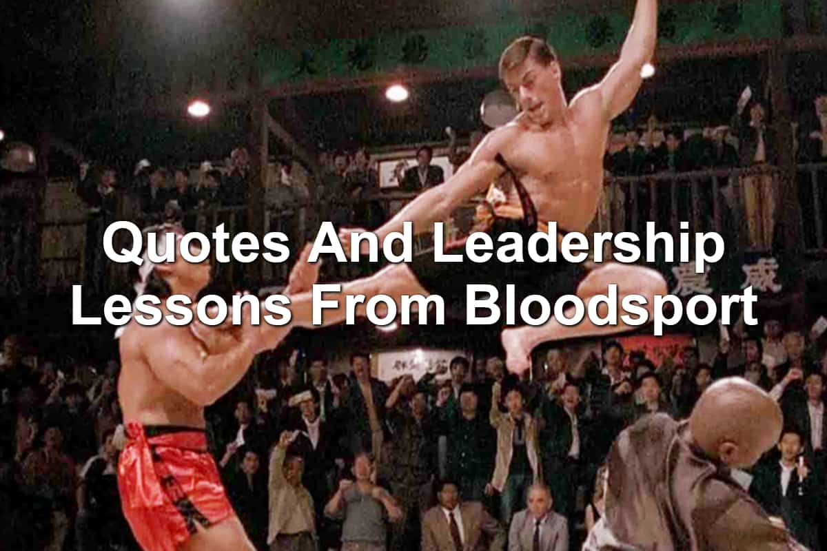 Jean-Claude Van Damme in Bloodsport