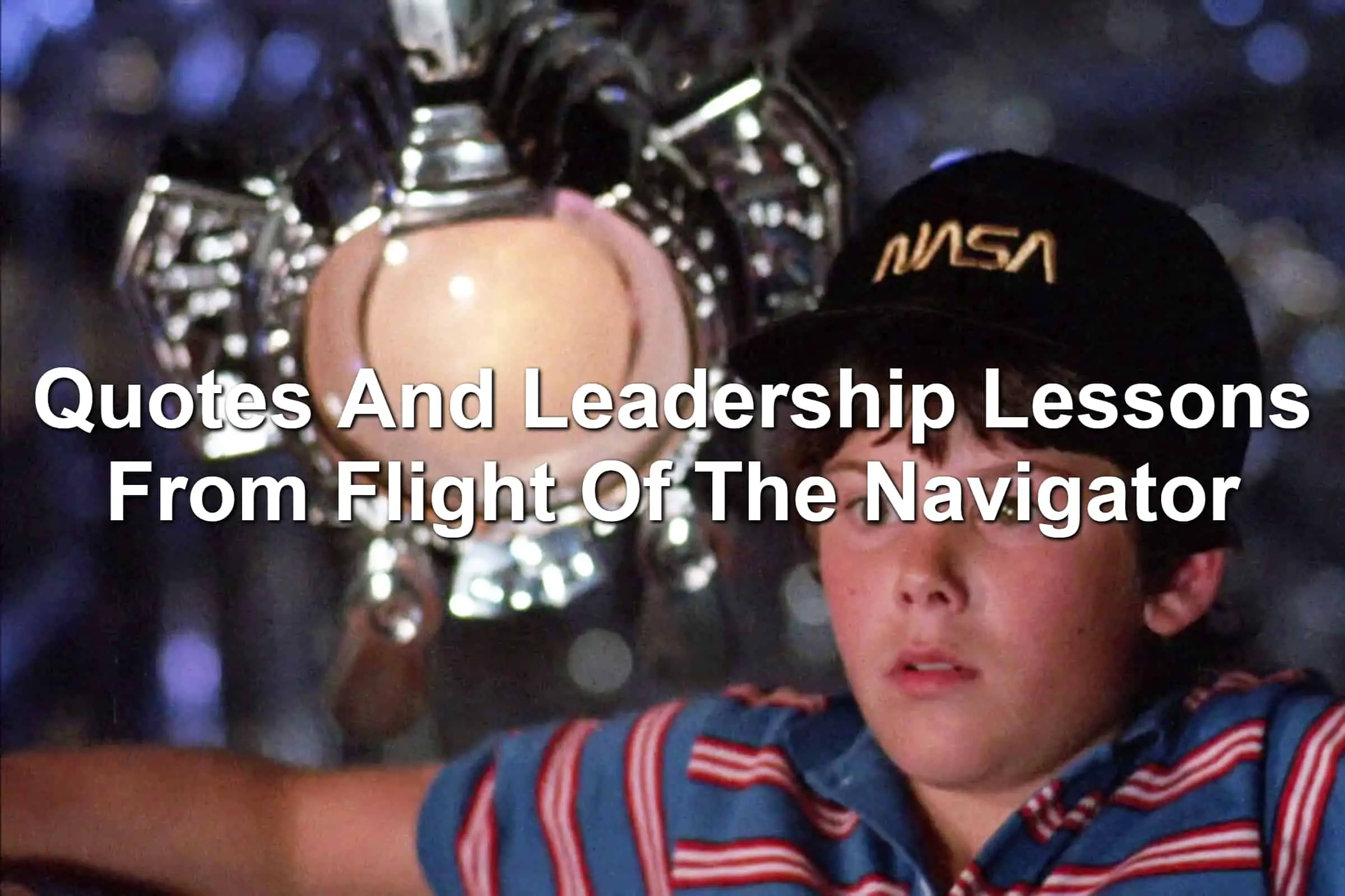 Joey Cramer in Flight Of The Navigator
