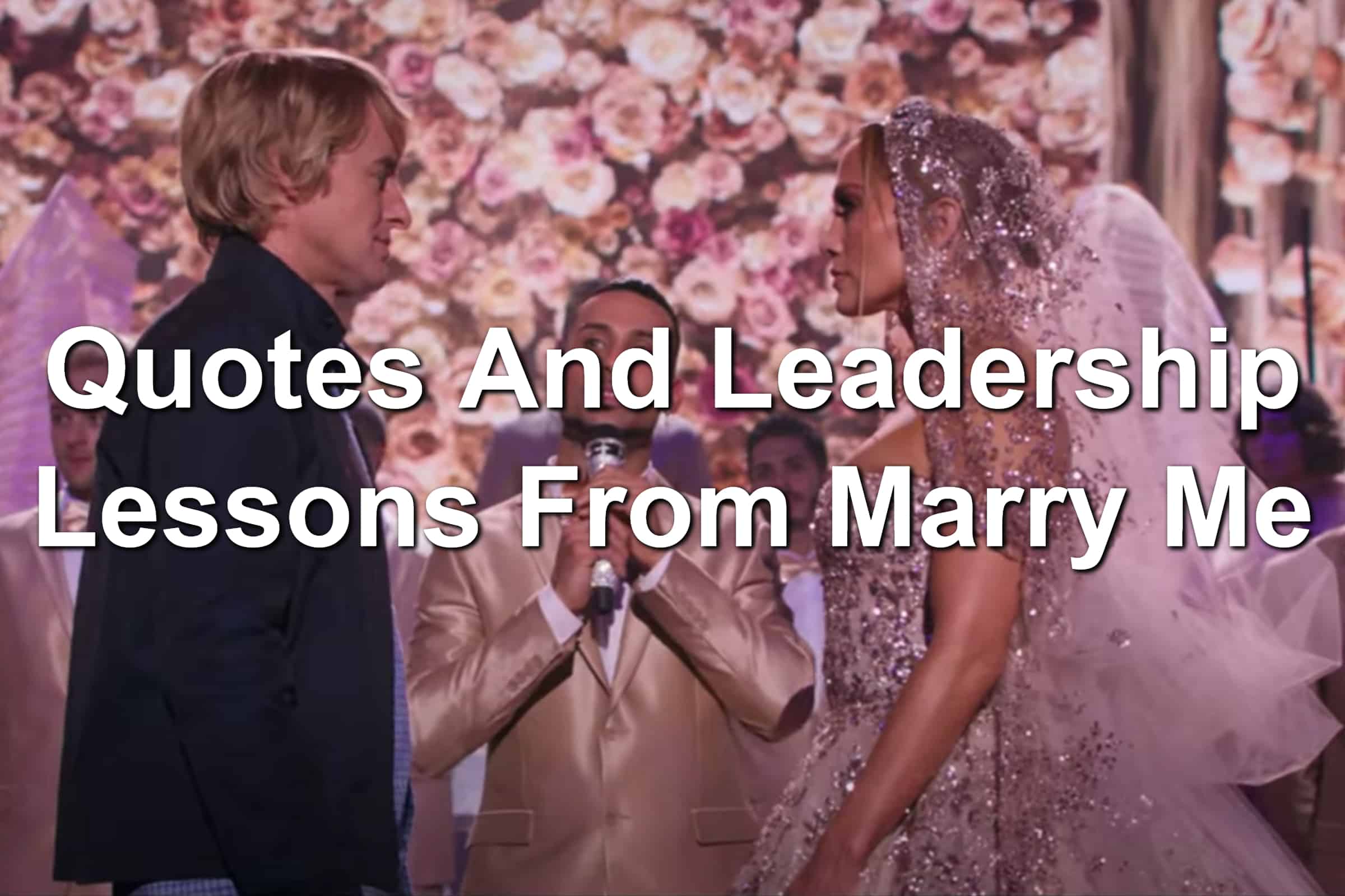 Owen Wilson and Jennifer Lopez in Marry Me movie