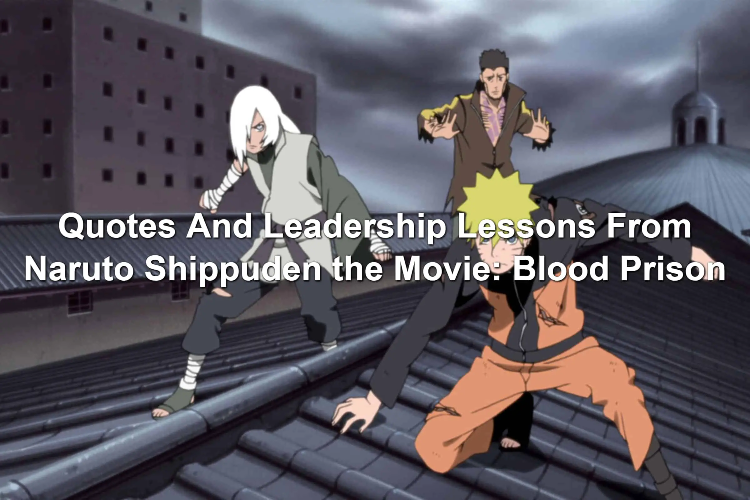 Screenshot from Naruto Shippuden The Movie: Blood Prison