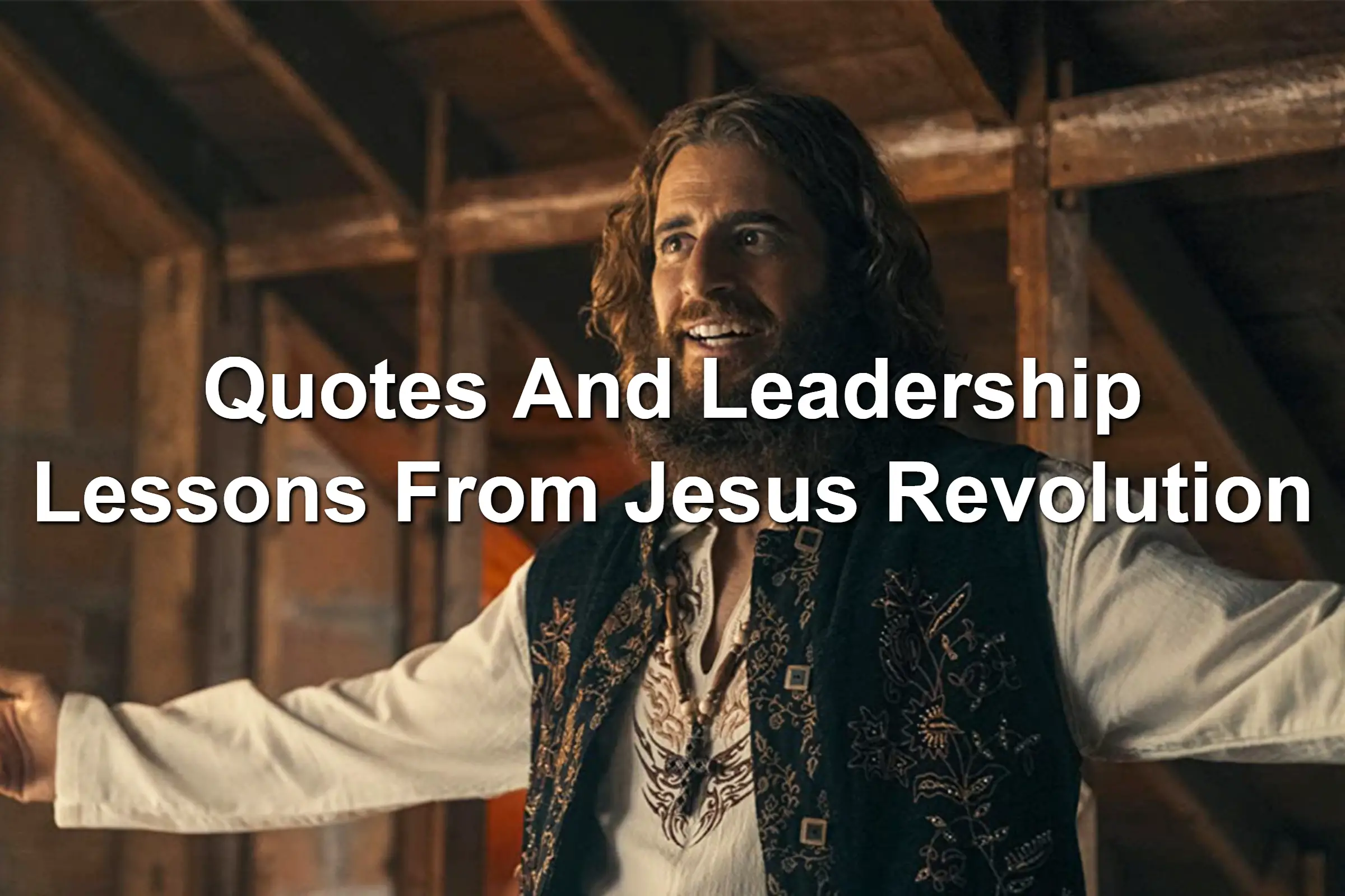 Scene from Jesus Revolution. Character is Lonnie Frisbee