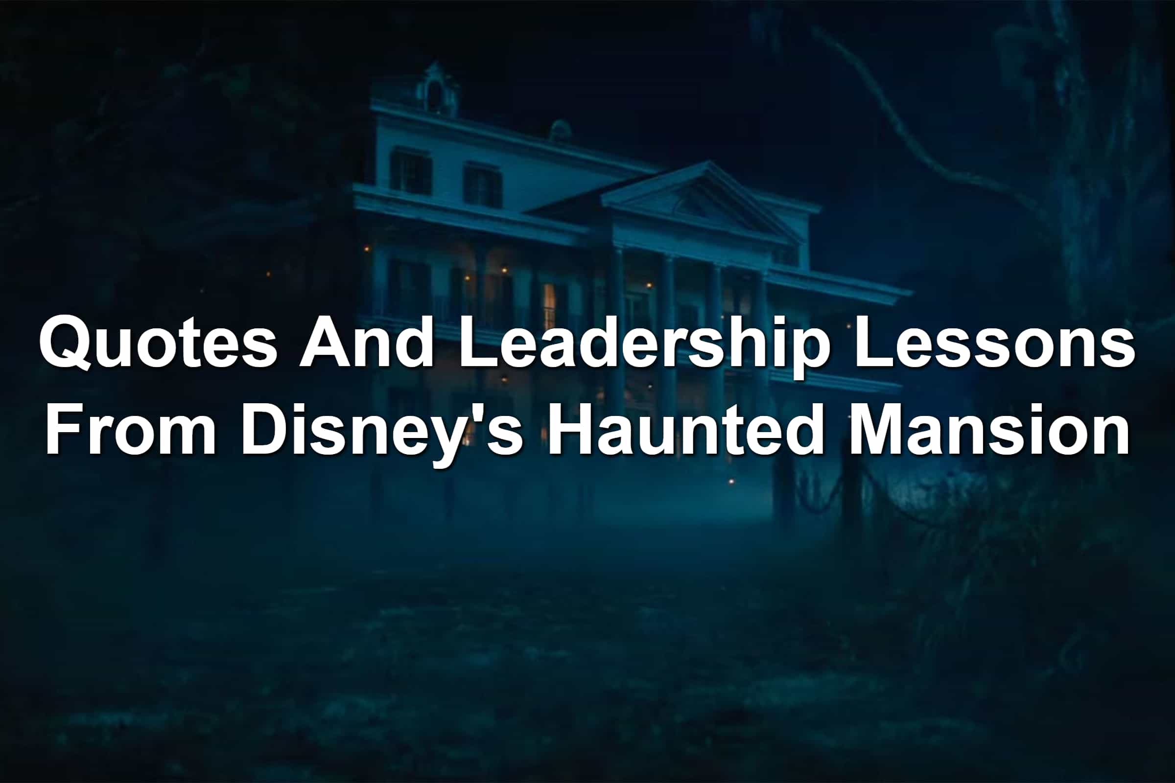 Mansion from the 2023 Disney's Haunted Mansion movie