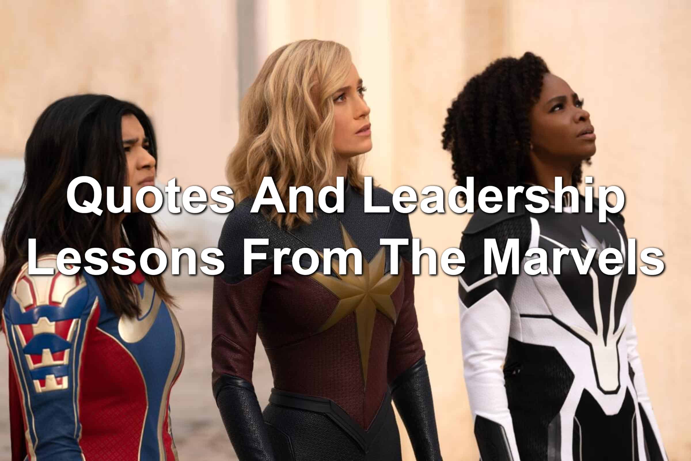 Kamala Khan, Carol Danvers, and Monica Rambeau from the Marvels
